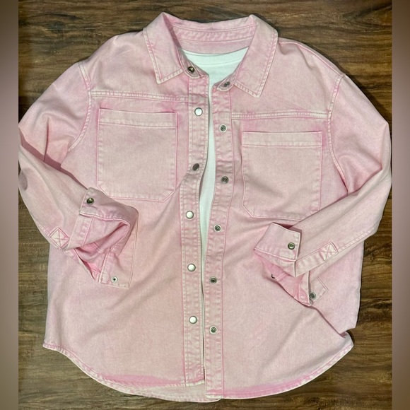 bagatelle Jackets & Blazers - Bagatelle Collections Denim Shirt/Jacket